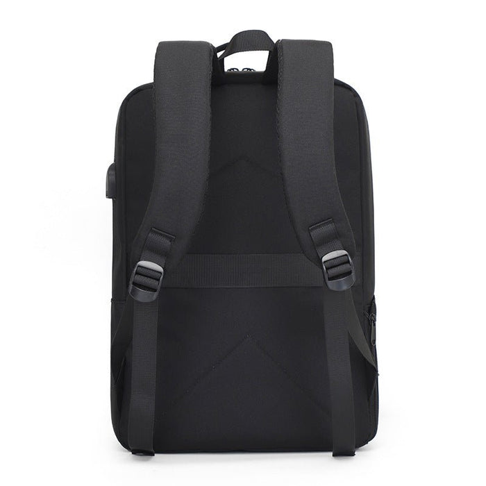 15.6inch Business Laptop Bag - Waterproof Shoulder Backpack with USB Charging Port, Tablet and Book Storage - Ideal for Professionals and Students - Shopsta EU