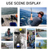 XF03 Portable Fish Finder — 45° Sonar Echo Sounder for Lake and Sea