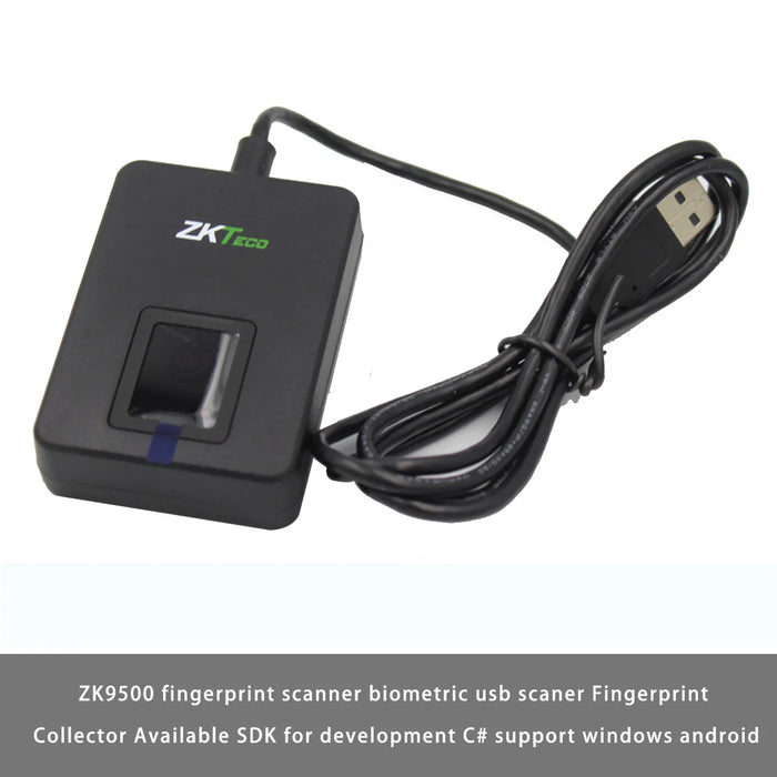 Live10R (ZK9500) USB Optical Fingerprint Scanner with Free SDK (Windows, Android, Linux)