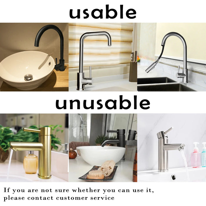 Stainless Steel Under-Tap Sponge Holder — Adjustable Kitchen & Bathroom Rack