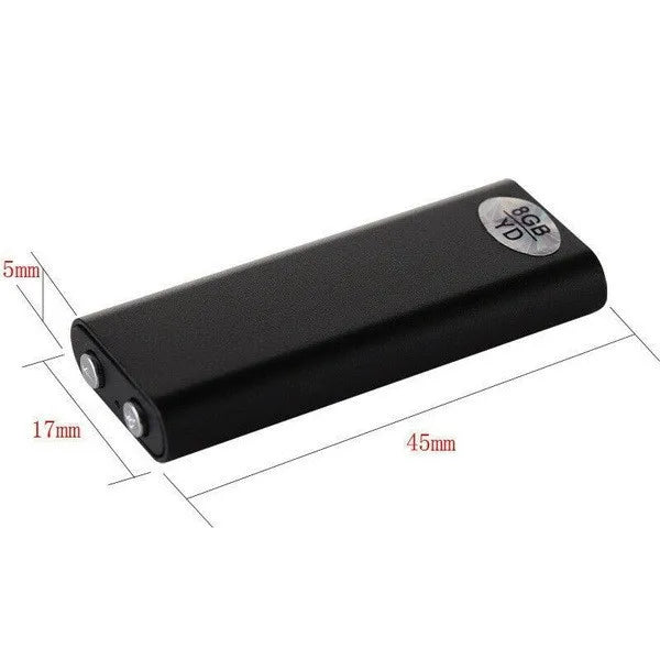 8GB Professional Digital Voice Recorder Mini Dictaphone