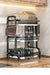 2/3-Tier Stainless Steel Dish Rack with Utensil Holder — Compact Rustproof Countertop Drainer