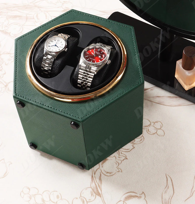 Type-C Mini Single Motor Watch Winder with Adjustable Rotation Modes