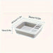 Large Plastic Dish Rack with Utensil Holder — Lightweight Drainer for Home, RV & Small Spaces