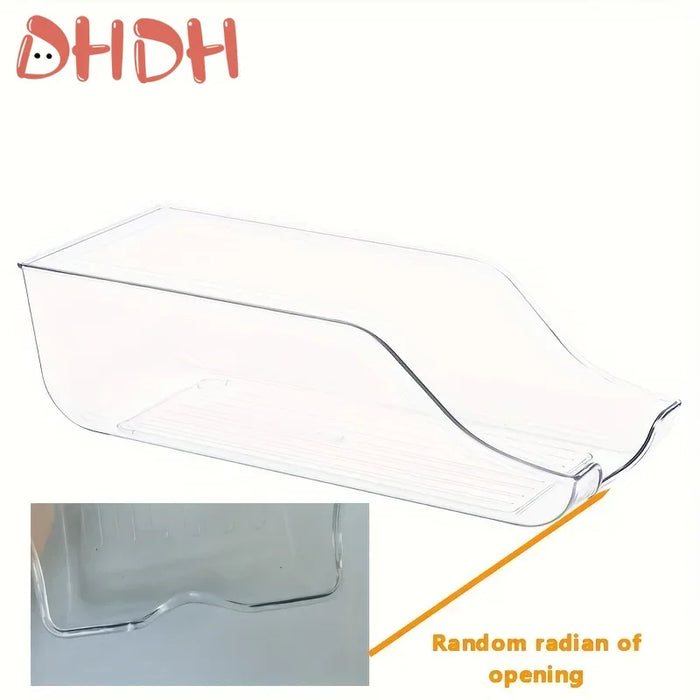 Fridge Storage Boxes – Stackable Plastic Organisers for Cans & Pantry