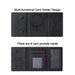 Trifold Magnetic PU Leather MagSafe Card Wallet for iPhone 16/15 Pro/Max/Plus/Mini