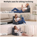 Extra-Large Memory Foam Reading Pillow – Armrest Bed Cushion for Reading, TV & Gaming