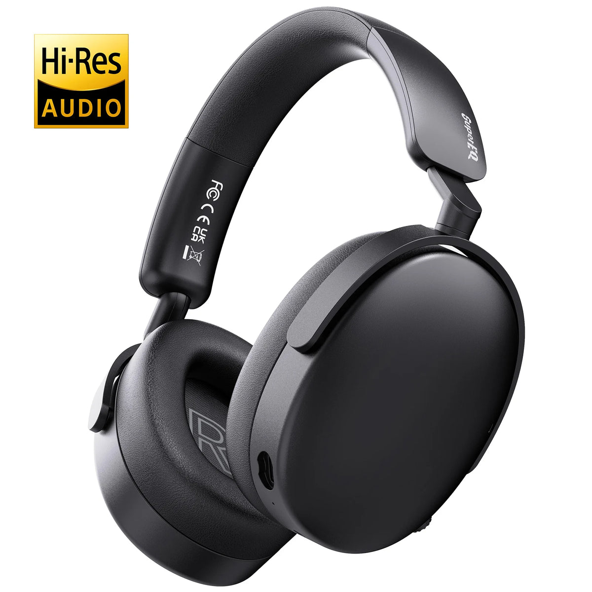 Oneodio SuperEQ A200 - Cuffie Wireless Bluetooth 5.4 con Cancellazione Attiva del Rumore Ibrida e Audio Hi-Res - Perfetto Headset Over-Ear con 6-Mic AI ENC per Appassionati di Acustica