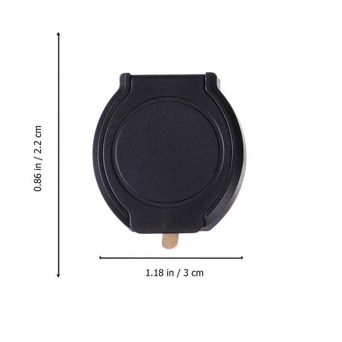 5-pack Ultra-Thin Webcam Privacy Covers for Laptops, Tablets and Phones — Black