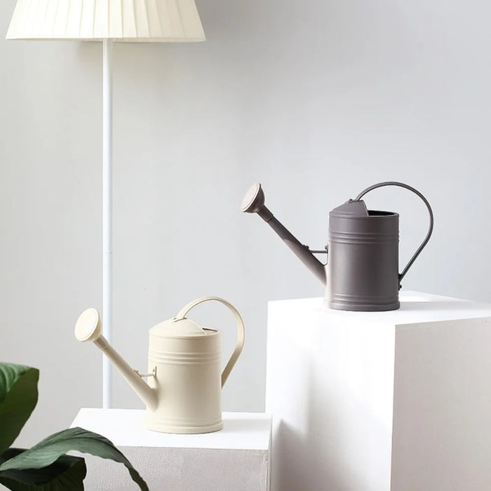 2-litre Long-Spout Watering Can — Durable Plastic with Ergonomic Handle
