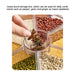 6-Compartment Rotating Grain Dispenser — Sealed, Insect-Proof Kitchen Storage