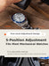 Single Automatic Watch Winder — Compact Rotating Desktop Winder