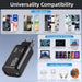 100W GaN USB-C PD Fast Charger – QC3.0 & PPS (UK/EU/KR)