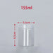 30 Clear Food-Grade PET Storage Jars with Lids – Assorted Sizes