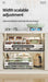 Retractable Pull-Out Metal Drawer Rack — Punch-Free Under-Sink Storage (Small/Large, White/Black)