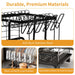 2-Tier Dish Drainer Rack with Utensil Holder – Space-Saving Metal Drying Rack