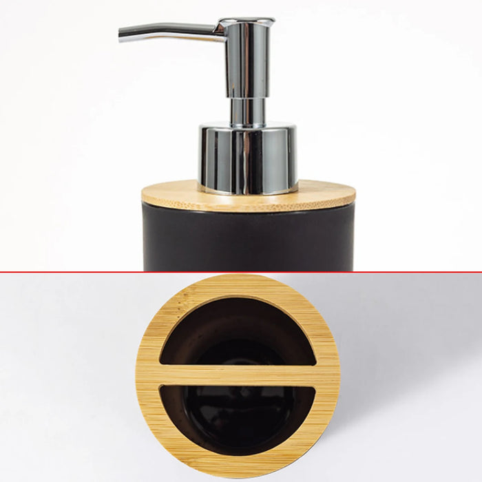Bathroom Set – Soap Dispenser, Toothbrush Holder & Soap Box (Plastic)