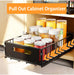 Kitchen Pull-Out Cabinet Organiser – Slide-Out Spice & Snack Storage