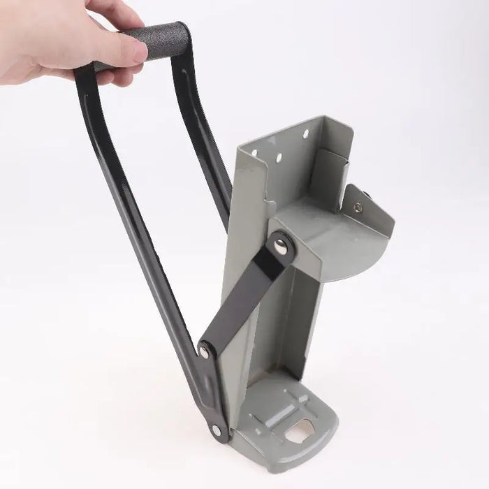 Heavy-Duty Metal Can Crusher for 12oz & 16oz Cans – Wall-Mountable with Bottle Opener