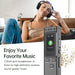 Digital Voice Recorder — 64GB / 16GB / 8GB, Voice-Activated MP3 Player with Noise Reduction