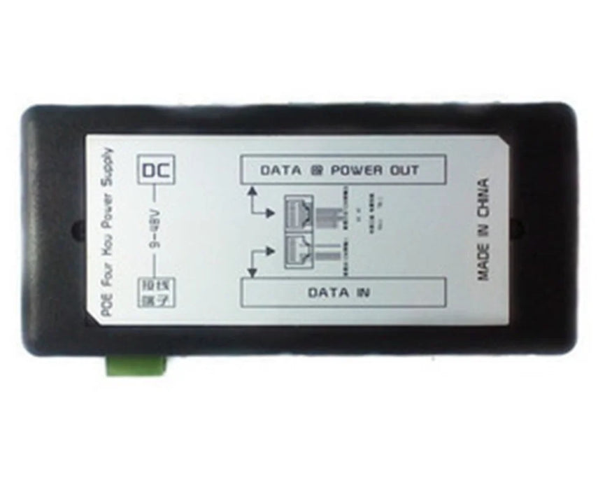 4-Port Passive PoE Injector Module – DC 9–48V for IP Cameras & Access Points