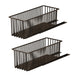 Pull-Out Cabinet Organiser – 2 Pack Carbon Steel Sliding Pantry Drawers