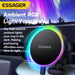 15W Magnetic Wireless Car Charger & Holder for iPhone 12–16 (MagSafe) with RGB