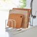 Stainless Steel Pot & Pan Lid Rack — Plate, Tray & Cutting Board Organiser