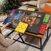Jigsaw Puzzle Sorting Table with 6 Drawers & Felt Surface — Fits 1000pcs, Includes Display Lid & Stand