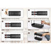 Pull-out 2-Layer Plastic Spice Rack — Large Capacity Kitchen Organiser