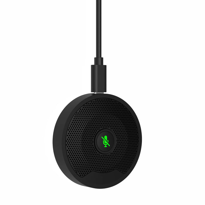 UM10 USB Omnidirectional Conference Microphone — 360° Condenser for PC & Mobile
