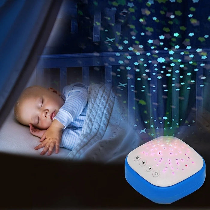 Baby White Noise Machine with Night Light — Portable Sleep Aid for Babies & Toddlers