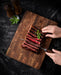Large Teak Wood Cutting Board — 16.5 x 11.8 in or 13.3 x 9.5 in, 1 in Thick
