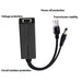 PoE Splitter 48V to 12V/5V IEEE 802.3af Power over Ethernet Adapter (Plug & Play)