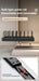 Pull-Out Pots & Pans Organiser — Sliding Lid Holder & 8-Compartment Kitchen Rack (White/Black)