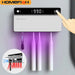UV Toothbrush & Razor Holder — Rechargeable Steriliser with LED Display