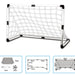 Mini Folding Inflatable Football Goal — 80cm Portable Practice Net