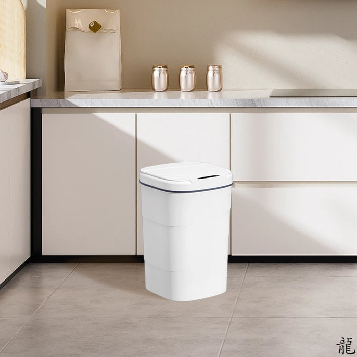 Touchless Sensor Bin — Automatic Closing, Battery-Powered (13L or 17L)
