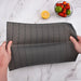 Silicone Kitchen Drain Mat — Non-Slip Heat-Resistant Drying Pad, Rectangle Trivet (Grey, S/M/L)
