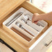 Adjustable Kitchen Drawer Organiser Tray — Moveable Dividers for Cutlery & Utensils