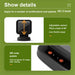 TD-X1-1100 Desktop Hands-free 1D/2D Barcode Scanner — Flat, High-speed Reader