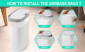Automatic Touchless Bin with Lid — Motion Sensor, Waterproof Slim Design (13L)