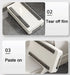 Pull-Out Kitchen Drawer Rack with Slide Rails — 43cm Stainless Steel Organiser (White)