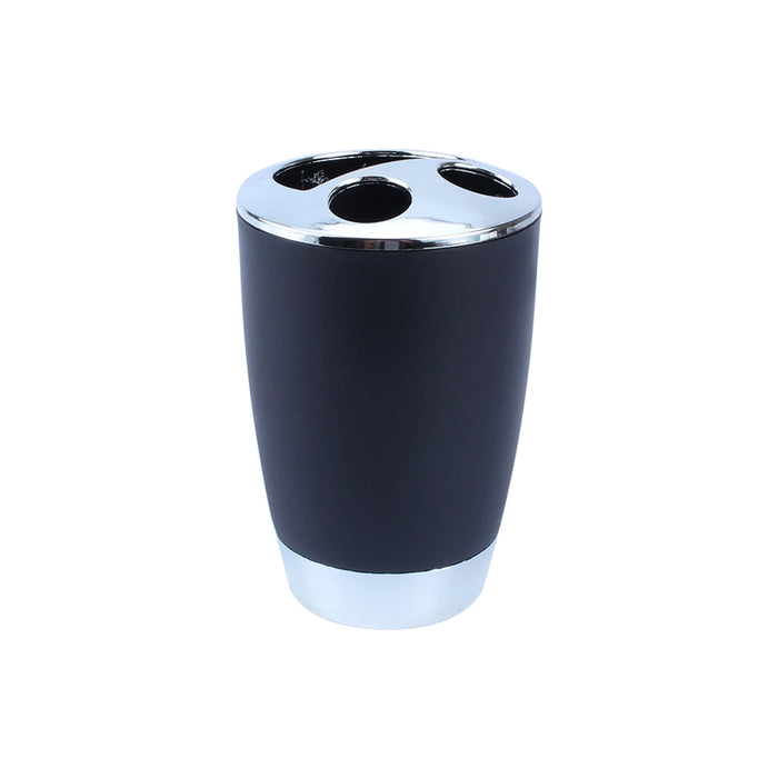 Bathroom Accessory Set – Resin Soap Dish, Dispenser, Tumbler & Toothbrush Holder