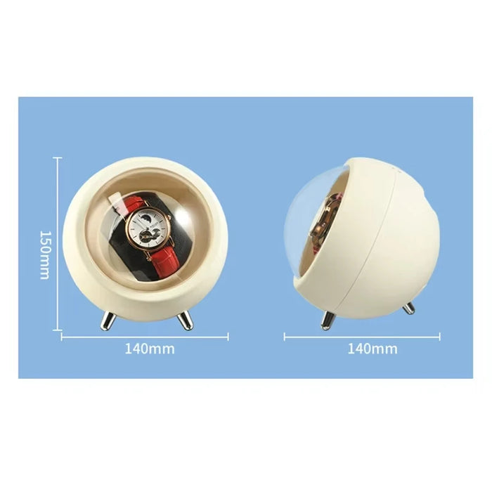 Single Automatic Watch Winder — Compact Rotating Desktop Winder