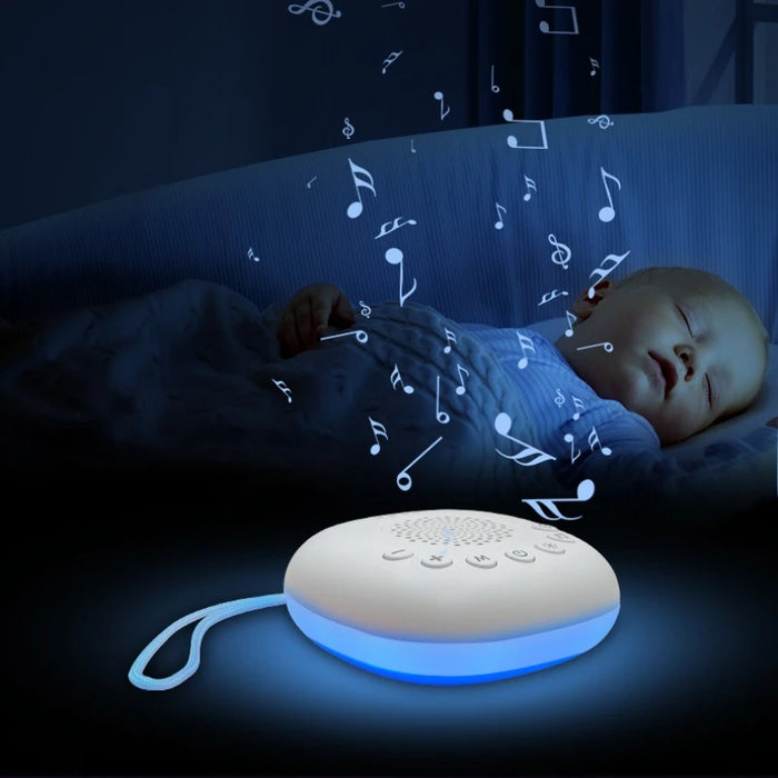 Portable White Noise Machine for Babies — Rechargeable, 6/10/20 Soothing Sounds