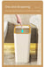 Slim Press-Top Pop-Up Bin — One-Touch Lid, Airtight Odour Lock, 10L
