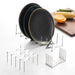 Retractable Stainless Steel Pot Lid Rack — Adjustable Foldable Kitchen Organiser