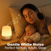 White Noise Machine with Night Light — Portable USB Rechargeable, 19 Soothing Sounds