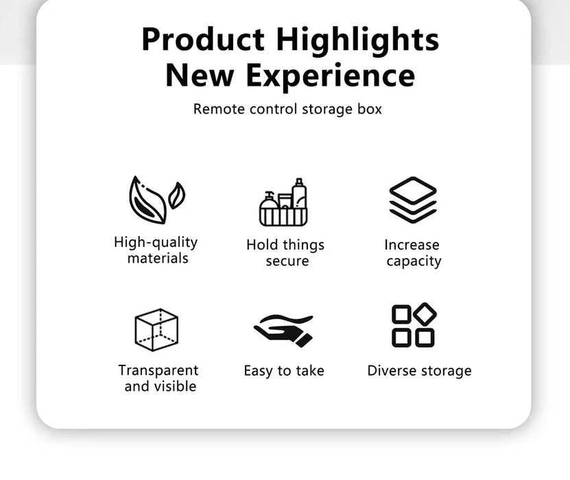 Clear Cosmetic Storage Box – Vanity Makeup & Skincare Organiser (3 / 4 / 5 Grid)